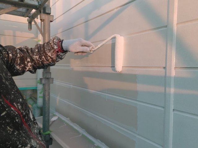 前橋市 外壁塗装 下塗り ミヤケン