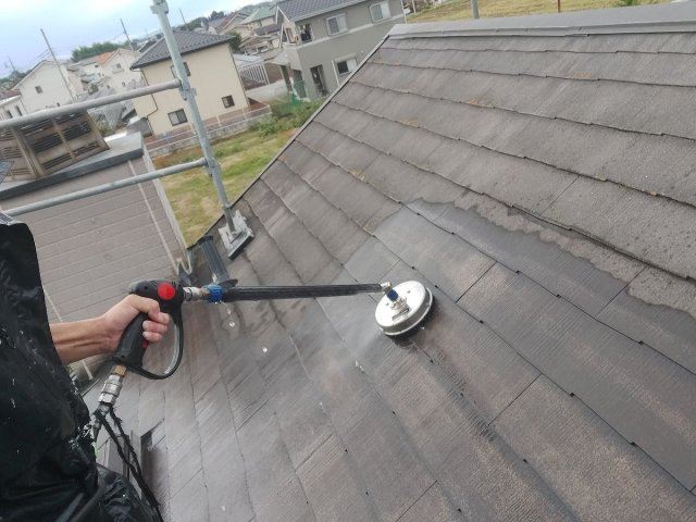 前橋市 屋根 高圧洗浄 ミヤケン