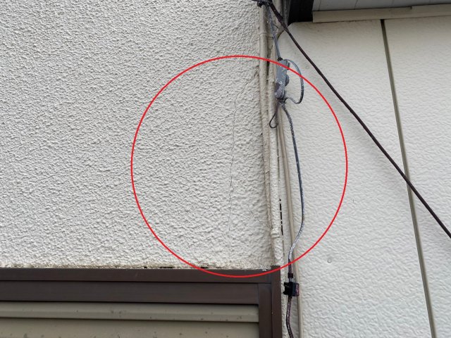 高崎市 外壁 ひび割れ ミヤケン