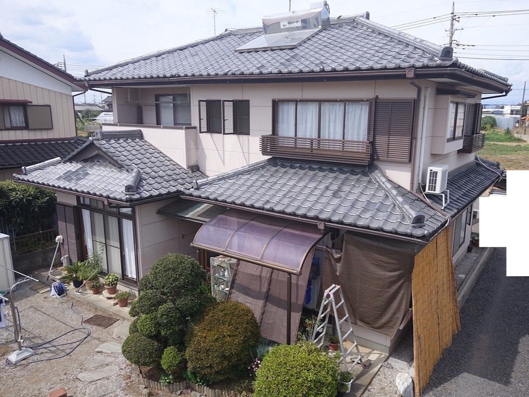 館林市 外壁塗装 施工前 ミヤケン
