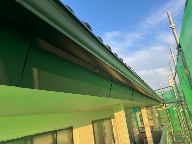 前橋市 雨樋 完了 ミヤケン