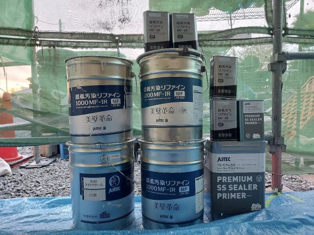 前橋市 外壁 塗料一式 ミヤケン