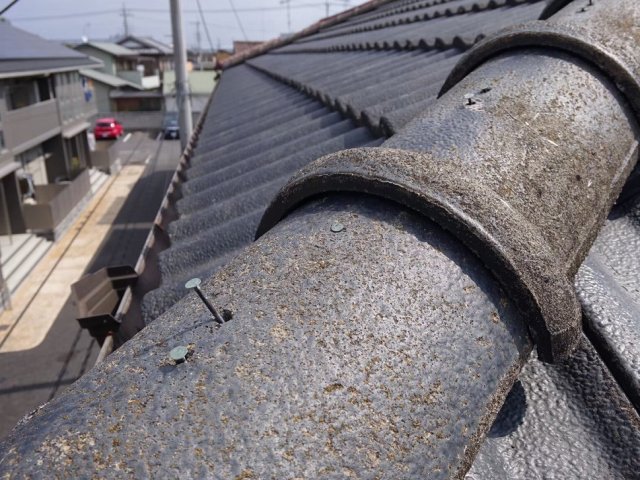 太田市 屋根 瓦釘浮き ミヤケン