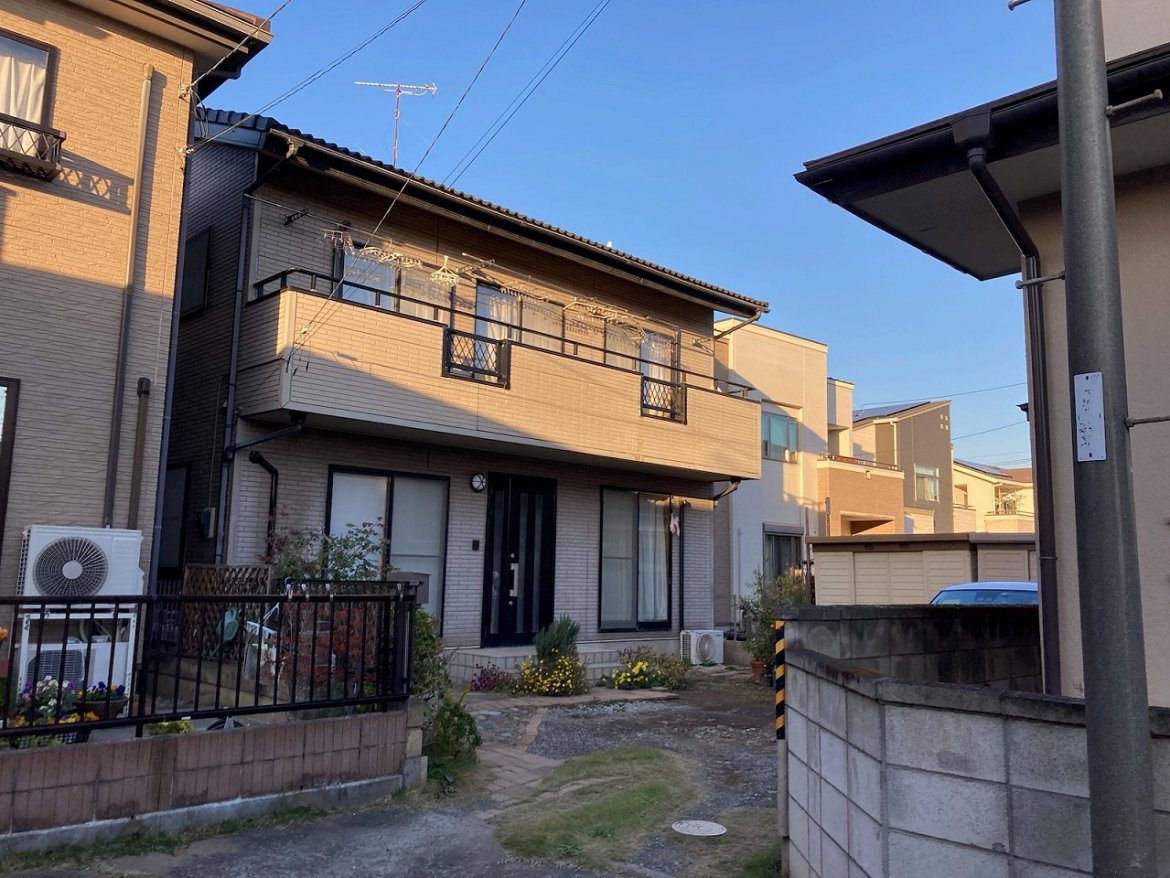 前橋市 外壁塗装 施工前 ミヤケン