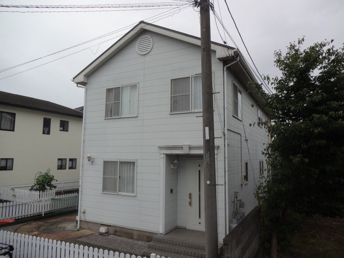前橋市 外壁塗装 施工前 ミヤケン