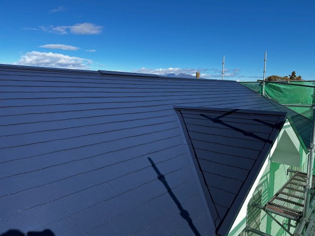 前橋市 屋根塗装 施工後 ミヤケン