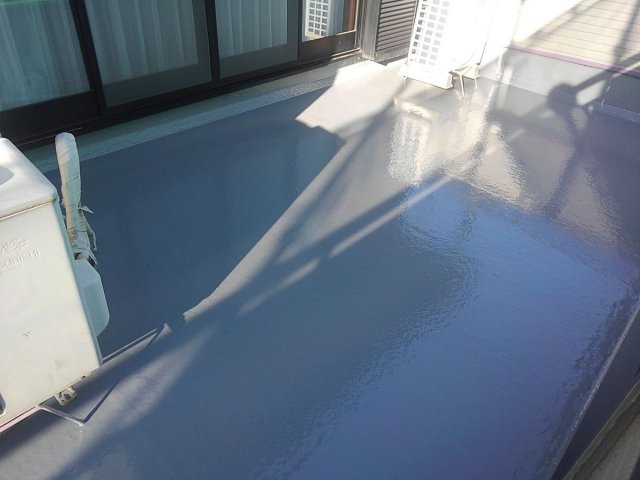 前橋市 ベランダ防水 完了 ミヤケン