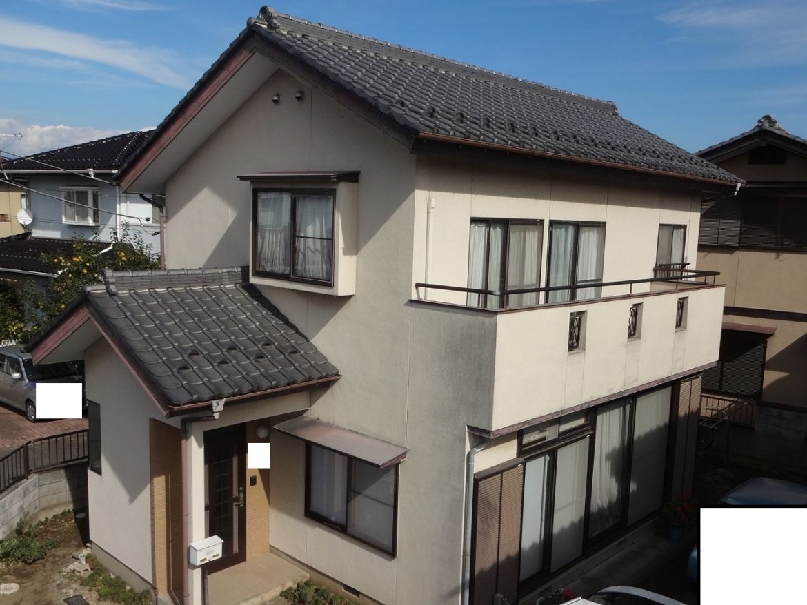 前橋市 外壁塗装 施工前 ミヤケン