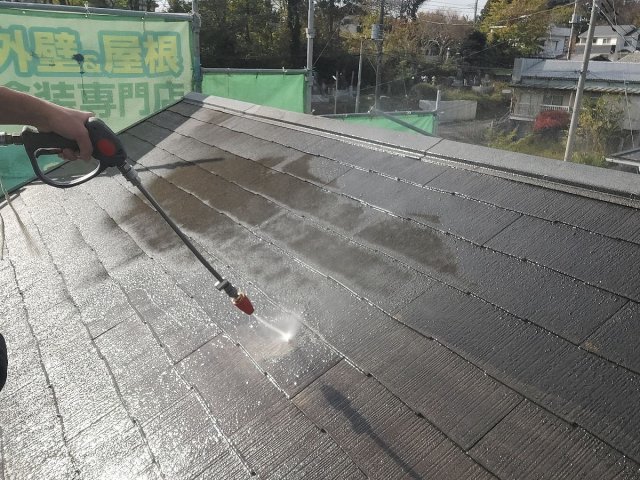 前橋市 屋根 高圧洗浄 ミヤケン