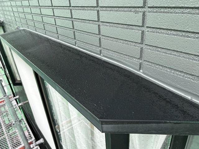 佐波郡玉村町 外壁塗装 出窓屋根 ミヤケン