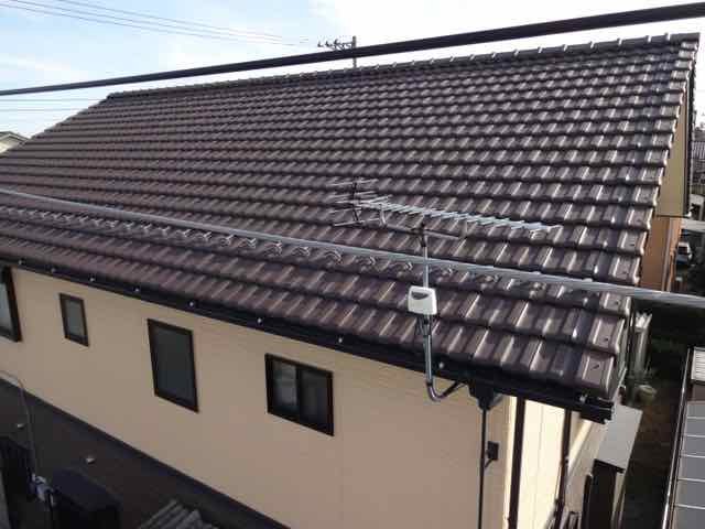 太田市h 外壁塗装 瓦 ミヤケン