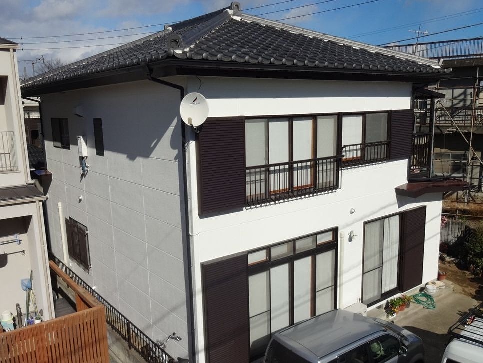 前橋市 外壁塗装 施工後 ミヤケン