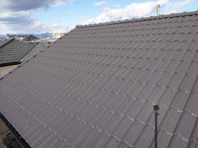 高崎市 屋根塗装 モニエル瓦 ミヤケン
