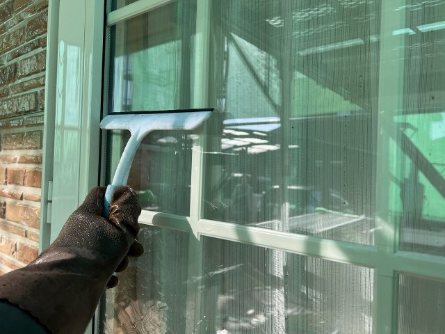 みどり市 窓ガラスクリーニング 完了 ミヤケン