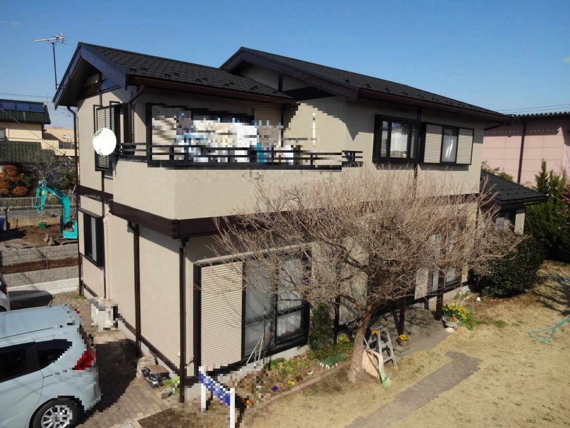 高崎市 外壁塗装 施工後 ミヤケン