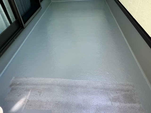 館林市 ベランダ防水 上塗り ミヤケン