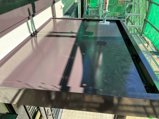高崎市 庇屋根 完了 ミヤケン