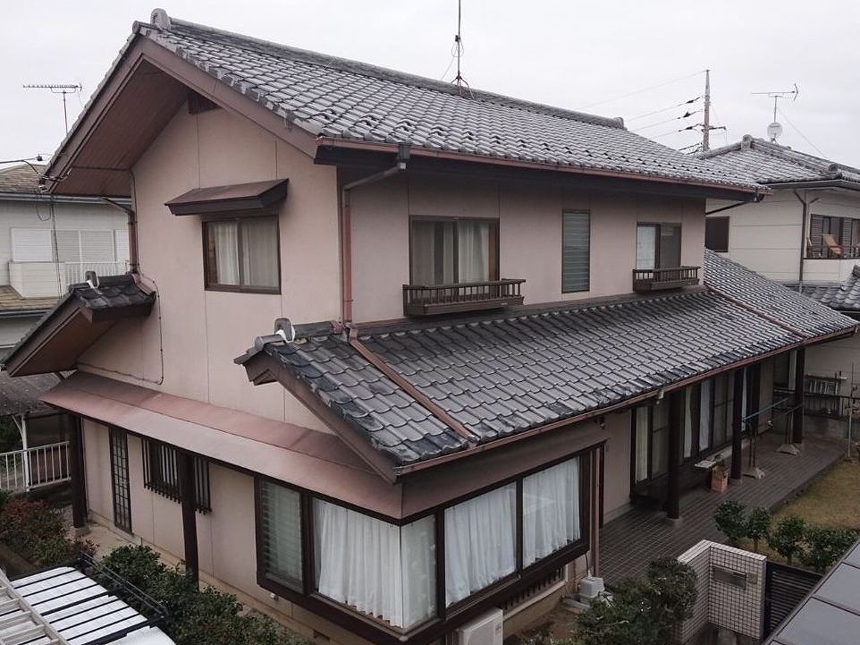 邑楽郡邑楽町 外壁塗装 施工前 ミヤケン
