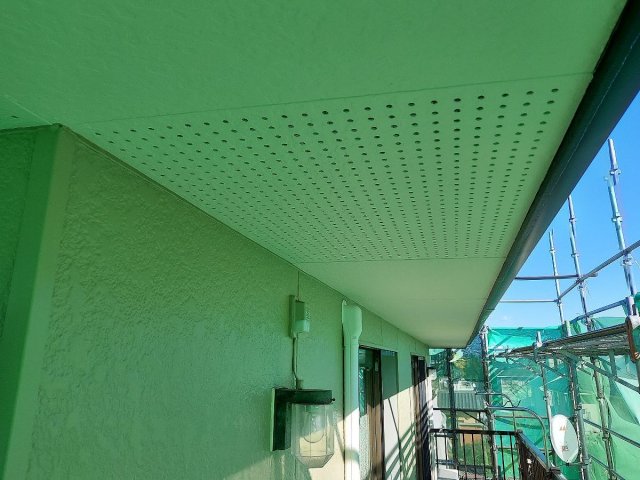 前橋市 軒天 完了 ミヤケン