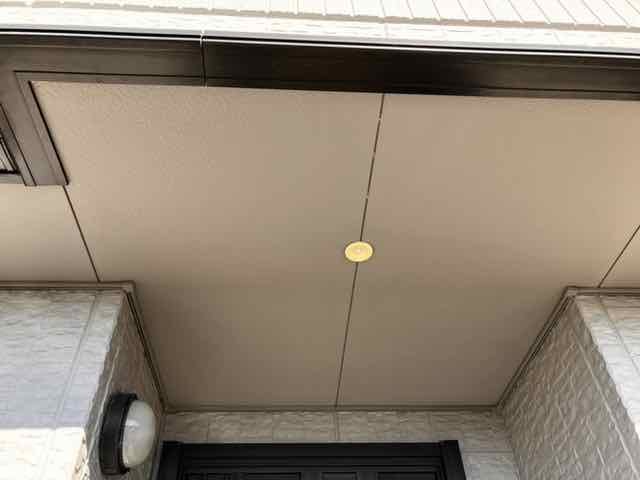 足利市 軒天 外壁塗装 ミヤケン