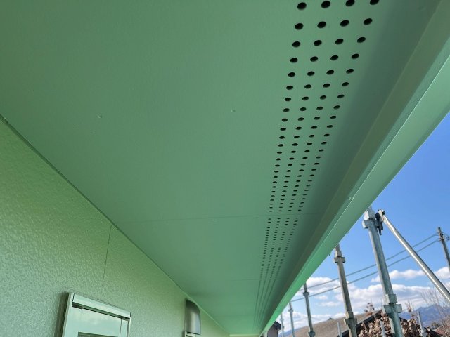 前橋市 軒天 完了 ミヤケン