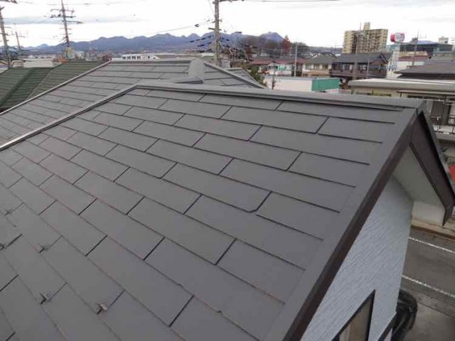 前橋市 屋根塗装 コロニアル ミヤケン