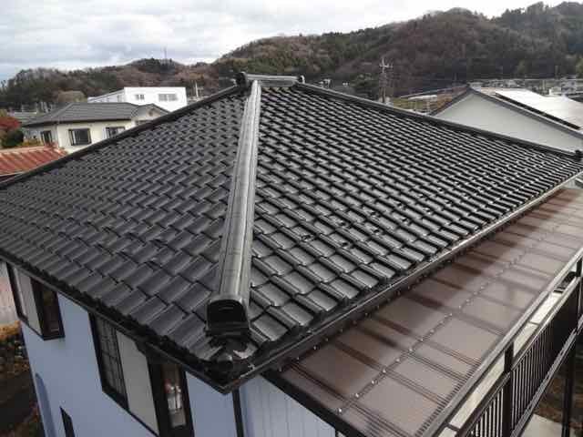 渋川市 外壁塗装 瓦屋根 ミヤケン