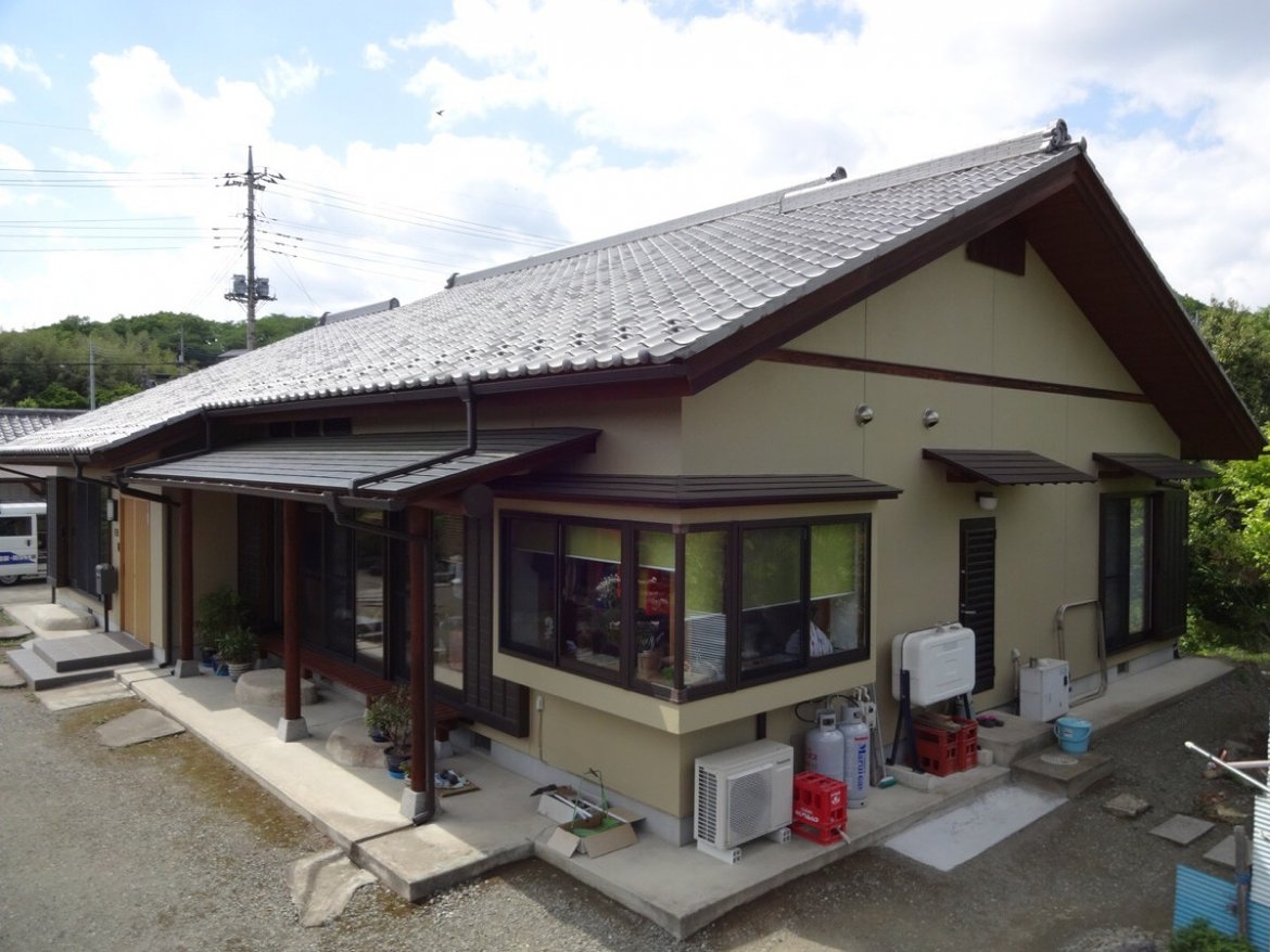 桐生市 外壁塗装 施工前 ミヤケン