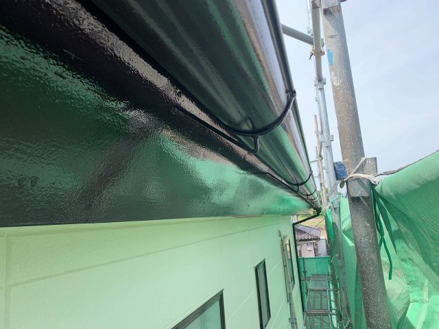前橋市 雨樋 完了 ミヤケン