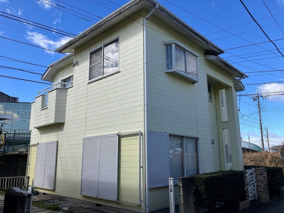 高崎市 外壁塗装 施工前 ミヤケン