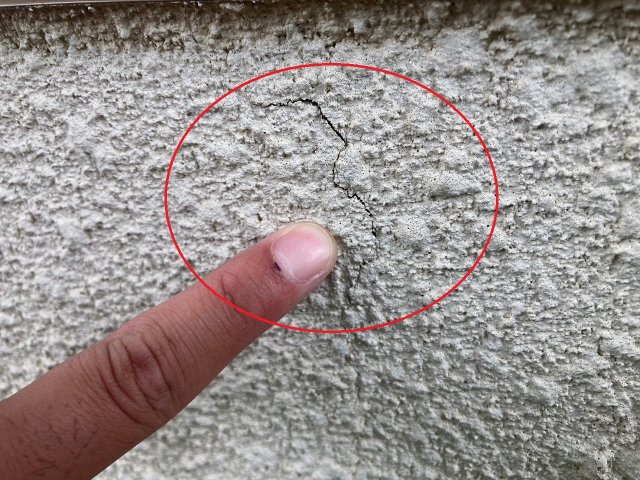 太田市 外壁 ひび割れ ミヤケン