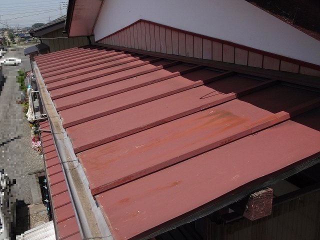 館林市 金属屋根 サビ ミヤケン