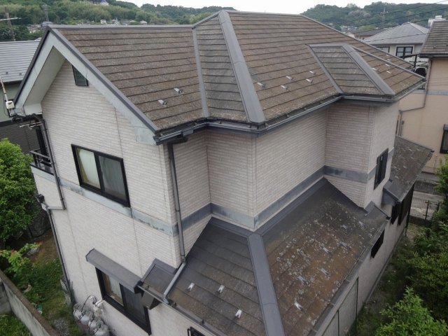 高崎市 屋根 コケ ミヤケン