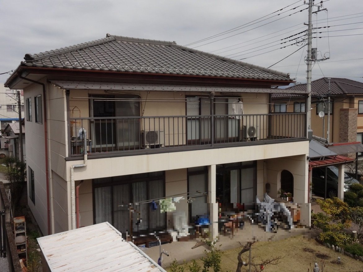 前橋市 外壁塗装 施工前 ミヤケン