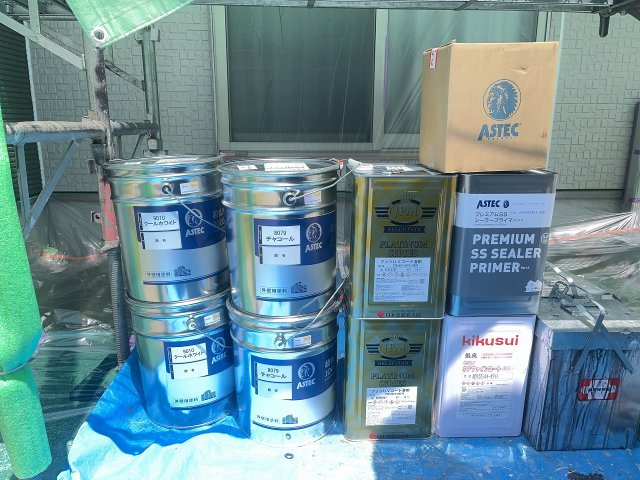 高崎市 外壁 材料一式 ミヤケン