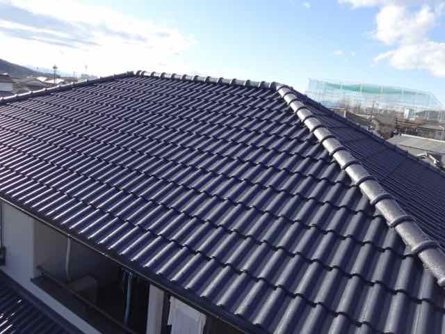 みどり市 屋根塗装 セメント瓦 ミヤケン
