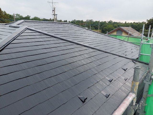 佐波郡玉村町 屋根塗装 施工後 ミヤケン