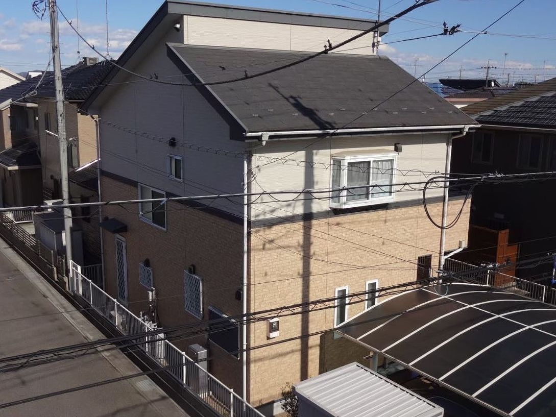 館林市 外壁塗装 施工前 ミヤケン