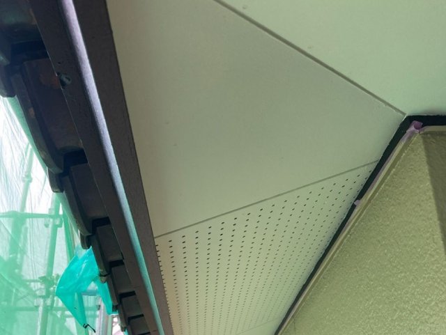高崎市 軒天 完了 ミヤケン