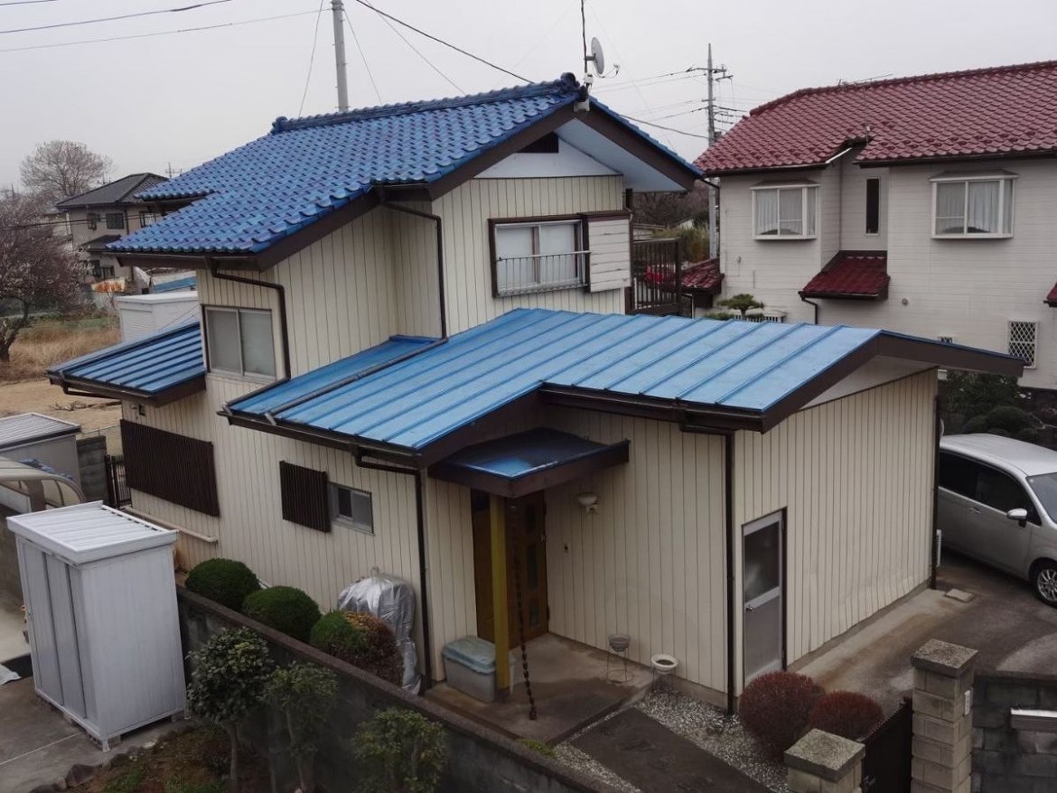 太田市 外壁塗装 施工前 ミヤケン