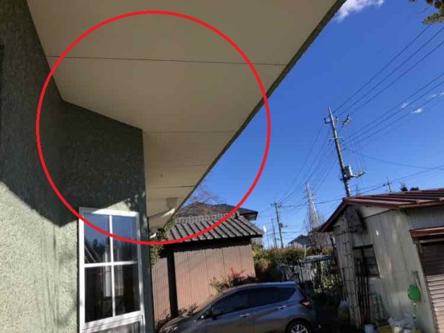 安中市 外壁塗装 軒天 ミヤケン