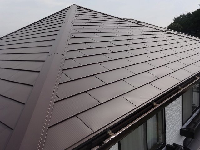 太田市 屋根カバー 施工後 ミヤケン