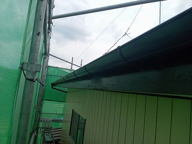 太田市 雨樋 完了 ミヤケン