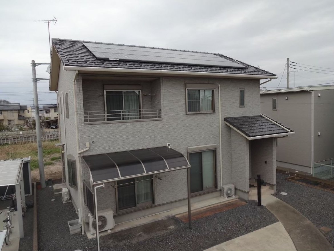 館林市 外壁塗装 施工前 ミヤケン