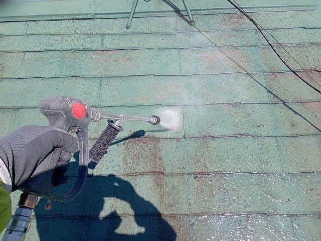 太田市 屋根 高圧洗浄 ミヤケン