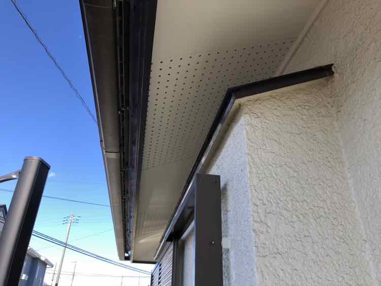 高崎市和田多中町 軒裏天井 ミヤケン