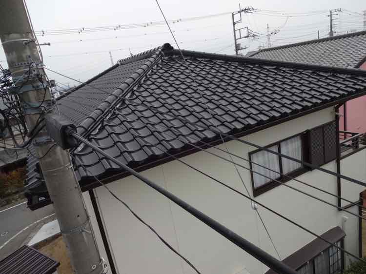 高崎市箕郷町 瓦屋根 ミヤケン