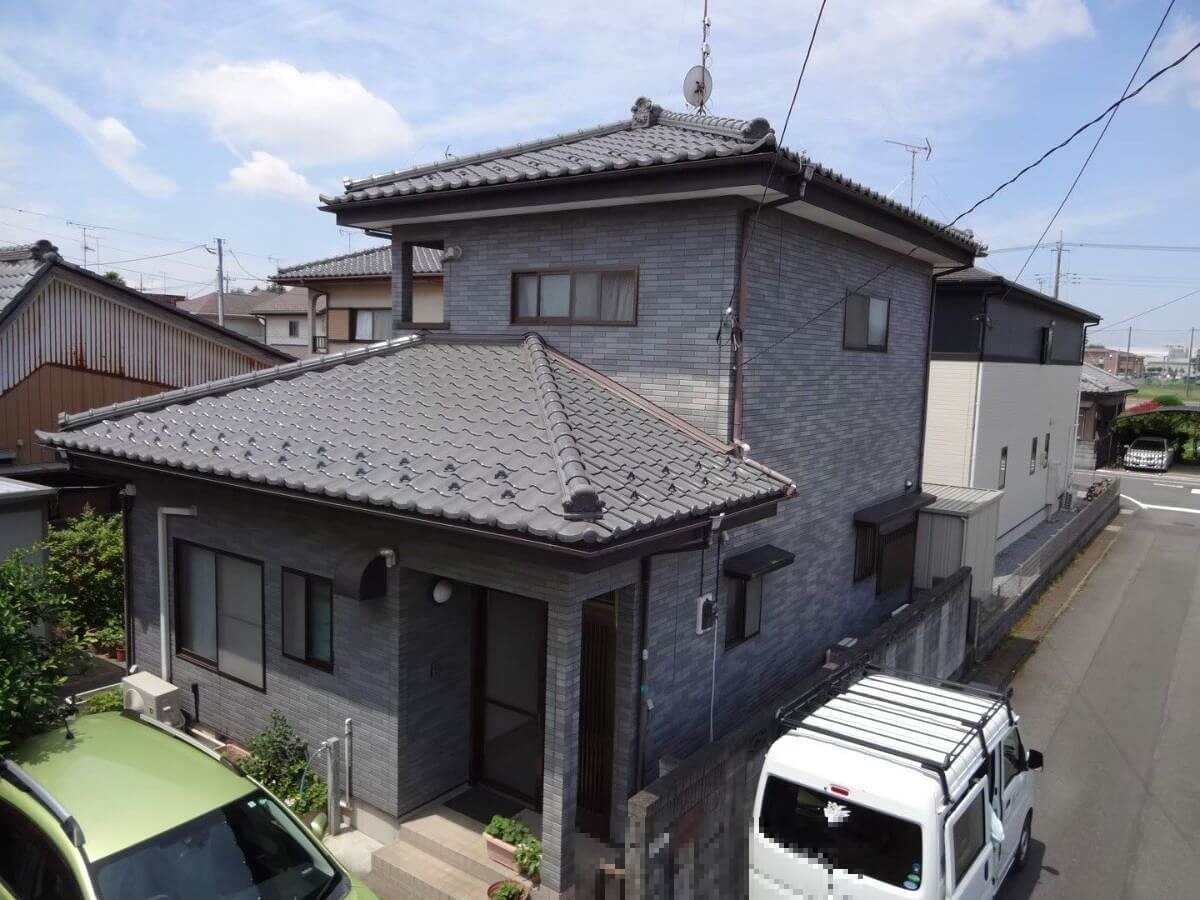 邑楽郡大泉町 外壁塗装 施工後 ミヤケン