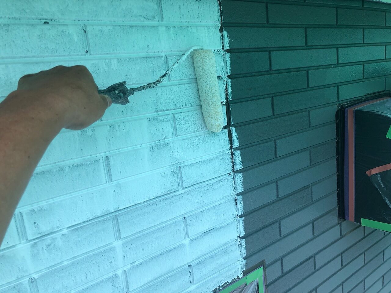 邑楽郡大泉町 外壁塗装 下塗り ミヤケン