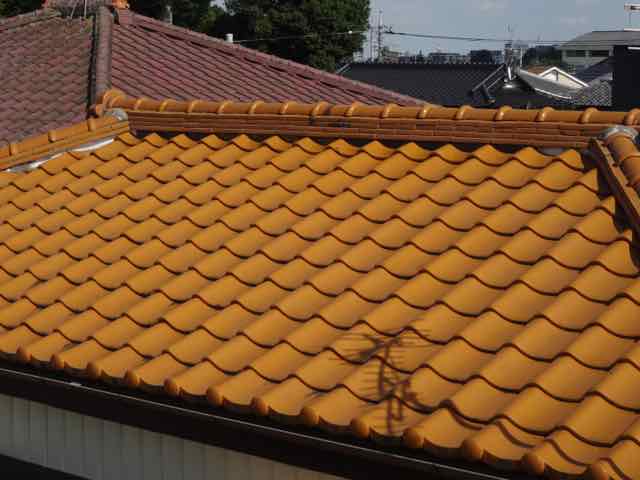 太田市　瓦屋根　点検